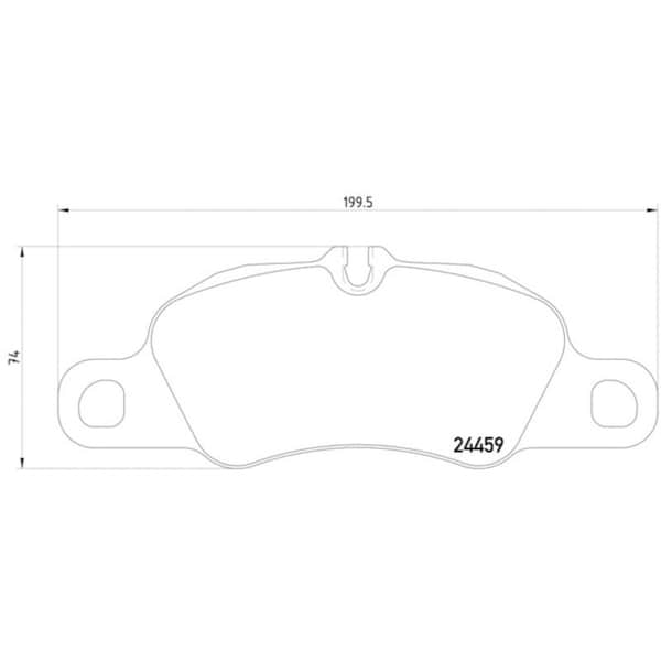 Pagid Brakes Disc Brake Pad, 355013801 355013801 - main